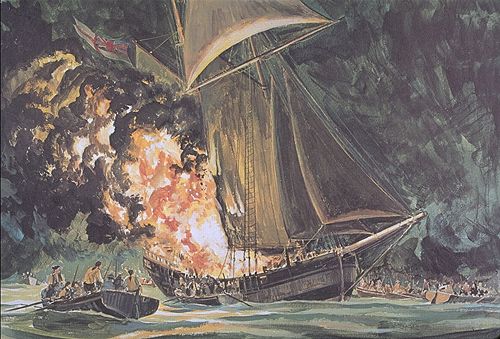 The Buring of the Gaspee