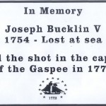 Joseph Bucklin 5th Memorial Marker