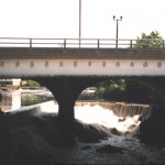 Pawtucket Falls and Bridge, 1999