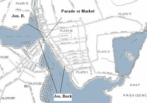 Map of Providence 1789
