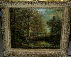 Wooded Landscape by William Savery Bucklin
